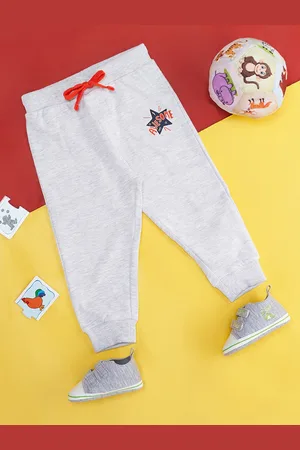 Pantaloons Infants Boys Relaxed Fit Cotton Joggers