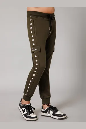 Alan Jones Boys Conversational Printed Joggers