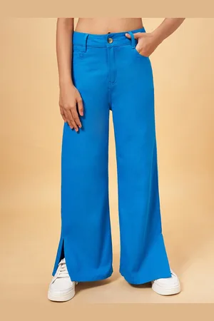 Pantaloons Girls Regular Fit Mid-Rise Trousers