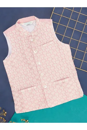 Pantaloons Boys Embroidered Nehru Jackets