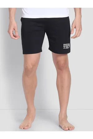 U.S. Polo Assn. Men Mid Rise Cotton Lounge Shorts
