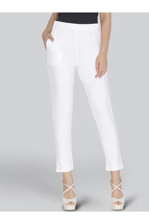 Lyra Women Original Mid-Rise Plain Cigarette Trousers