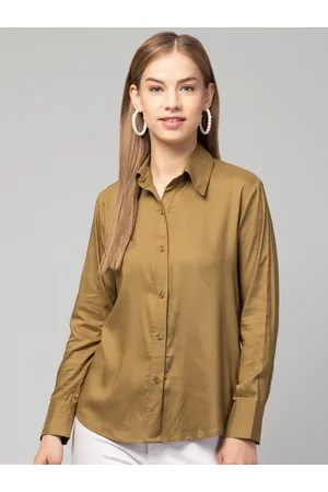 Chemistry Spread Collar Formal Shirt