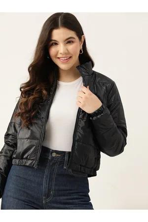 DressBerry Mock Collar Padded Jacket