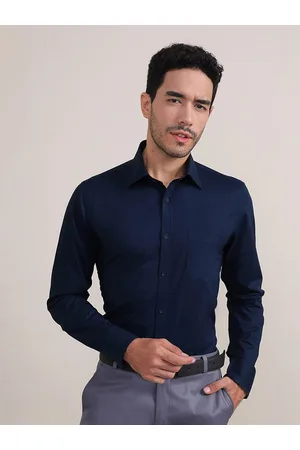 LOUIS STITCH Comfort Opaque Cotton Formal Shirt