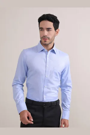 LOUIS STITCH Spread Collar Comfort Cotton Formal Shirt