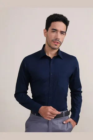 LOUIS STITCH Comfort Opaque Cotton Formal Shirt
