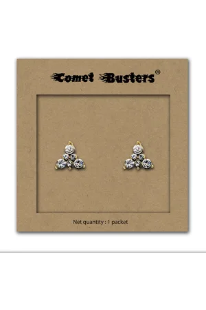 Comet Busters Contemporary Studs Non Piercing Ear Stickers