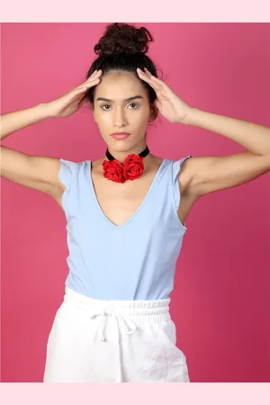 Alberre Odette Embellished Necklace