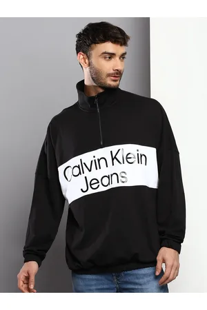 Calvin Klein abstract-print Cotton-Blend Hoodie