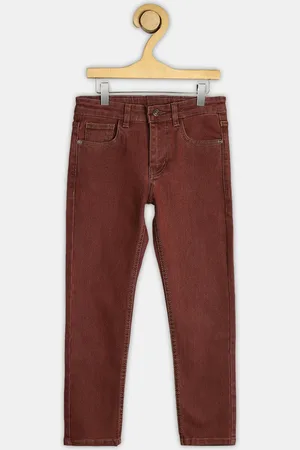 URBANO Boys Slim Fit Clean Look Cotton Stretchable Jeans