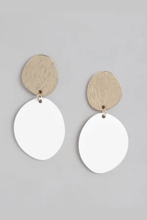 Forever New Geometric Drop Earrings