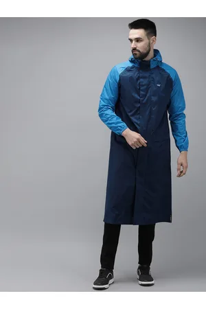 Wildcraft Hooded Waterproof Breathable Longline Rain Jacket