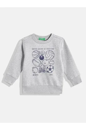 Benetton Boys Printed Sweatshirt