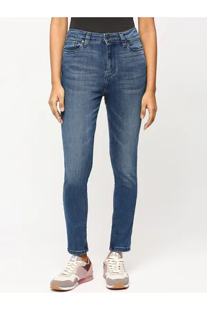 Pepe Jeans Women Skinny Fit High-Rise Clean Look Stretchable Jeans