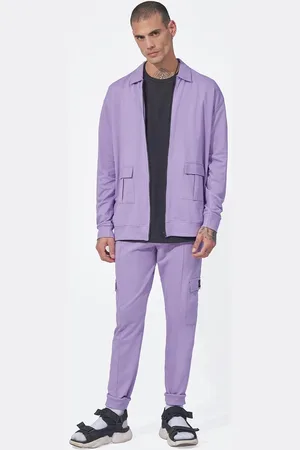 Maniac Spread Collar Cotton Tracksuit