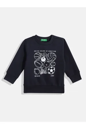 Benetton Boys Printed Sweatshirt