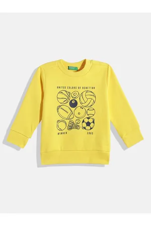 Benetton Boys Printed Sweatshirt