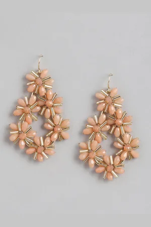 Forever New Floral Drop Earrings