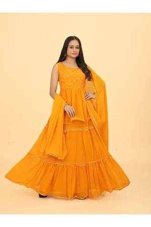 CHANSI Embroidered Ready to Wear Lehenga & Blouse With Dupatta