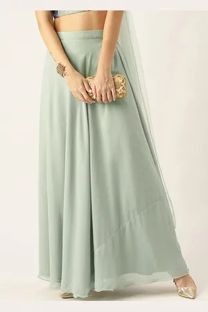 Ethnovog Georgette Flared Maxi Skirt