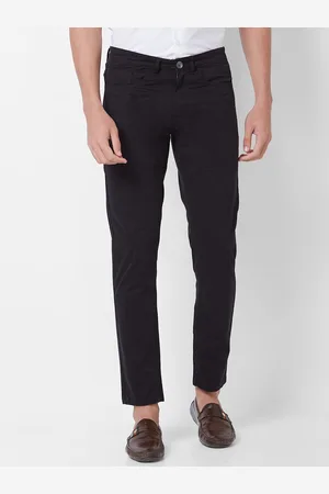 Giordano Men Slim Fit Mid-Rise Chinos Trousers