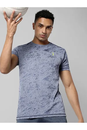 Campus Abstract Printed Training or Gym T-shirt
