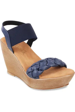 Catwalk Braided Strap Wedge Heels