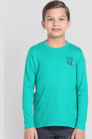 U.S. Polo Assn. Boys Pure Cotton OKE02 Lounge T-Shirt