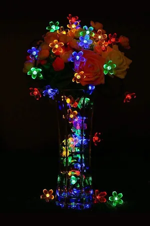 Ascension White Floral Shaped String Lights