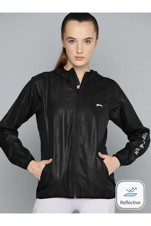 Slazenger Women Typography Sporty Jacket