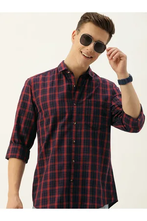 Mast & Harbour Men Standard Checked Casual Pure Cotton Shirt