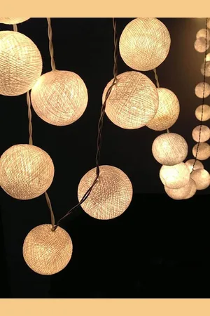 Ascension Warm White Ball Shaped String Lights