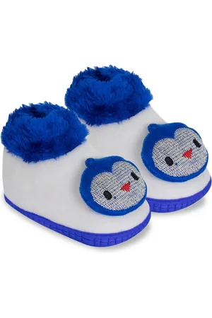 BAESD Infants Penguin Face Velvet Fur Anti-Slip Booties