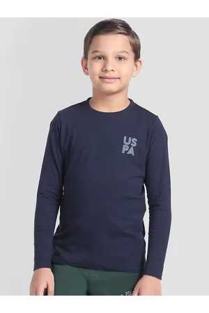 U.S. Polo Assn. Boys Pure Cotton OKE02 Lounge T-Shirt