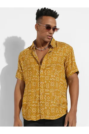 Campus Classic Ethnic Motifs Printed Casual Shirt