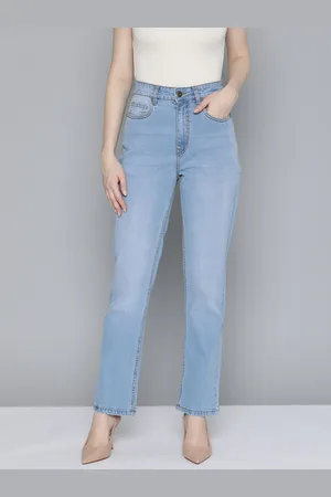 Chemistry Women Straight Fit Light Fade Stretchable Jeans