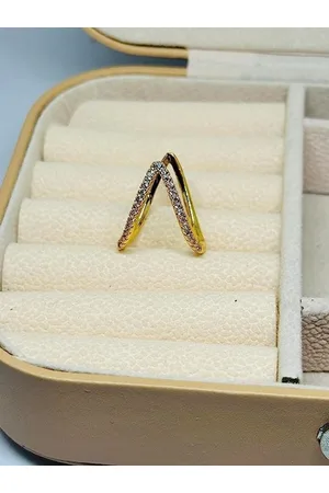 EL REGALO Stone-studded Finger Ring