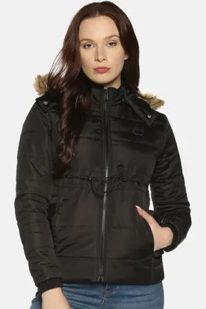Campus Windcheater Fur Detail Detachable Hooded Puffer Jacket