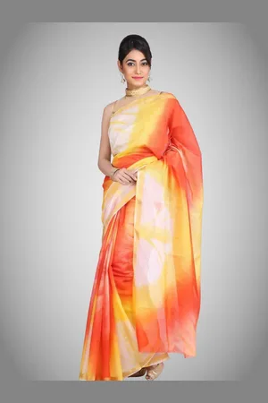 Jaipur Tie and Dye Zari Art Silk Kota Saree