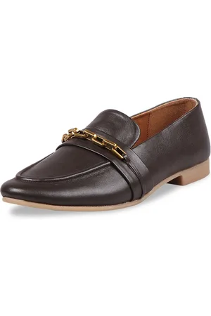 Hidesign Women Vienna Embellished Leather Loafers
