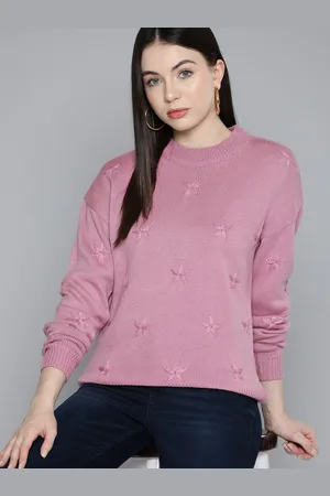 Chemistry Women Pink Floral Pullover