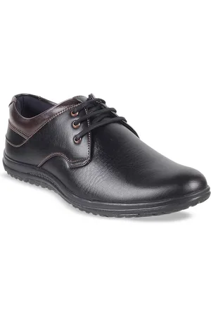 Metro Men Textured Formal Derbys