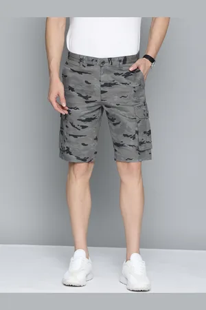 Indian Terrain Men Pure Cotton Printed Shorts