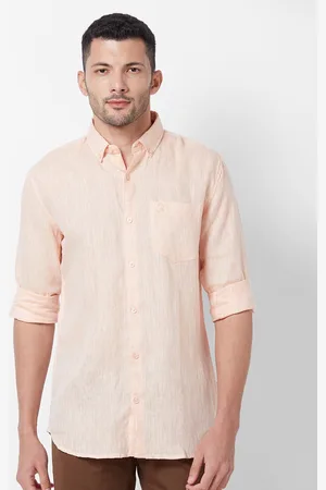 Giordano Slim Fit Button-Down Collar Pure Cotton Casual Shirt