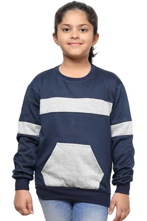 IndiWeaves Girls Pullover Sweatshirt