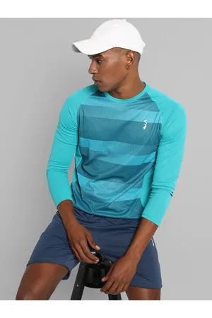 Campus Colourblocked Long Sleeves T-shirt