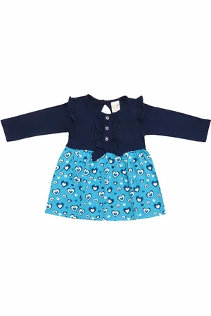 Clothe Funn Girls Print Fit & Flare Dress