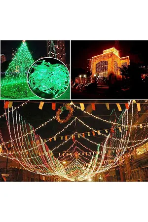 Ascension Red Rice Shaped String Lights