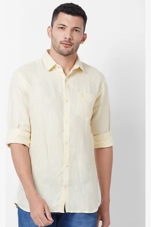 Giordano Slim Fit Opaque Pure Cotton Casual Shirt